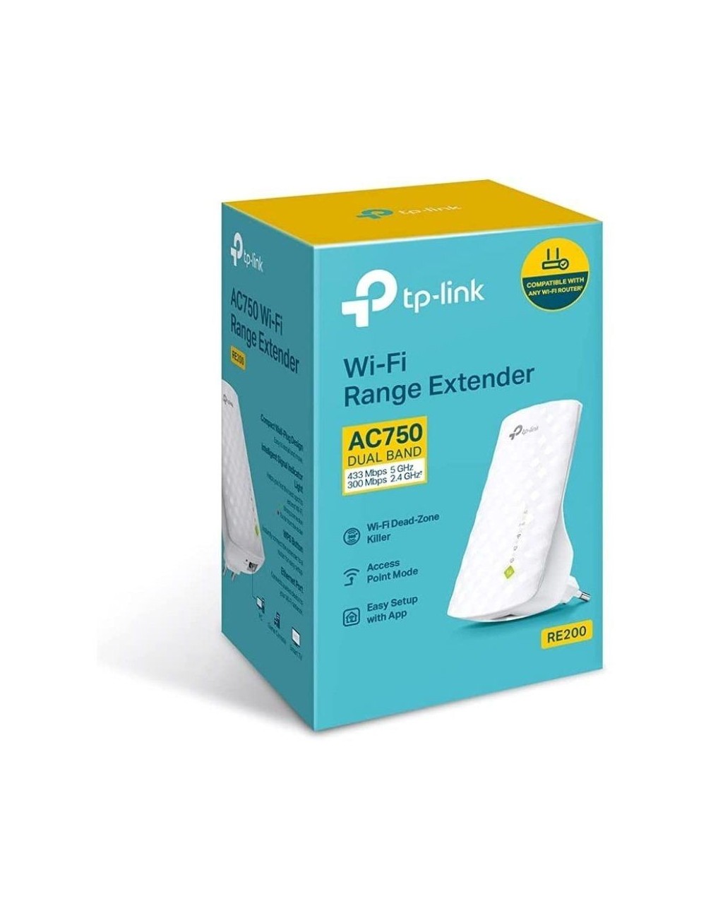 RANGE EXTENDER TP-LINK AC7500, MODEL RE200(0153500041)