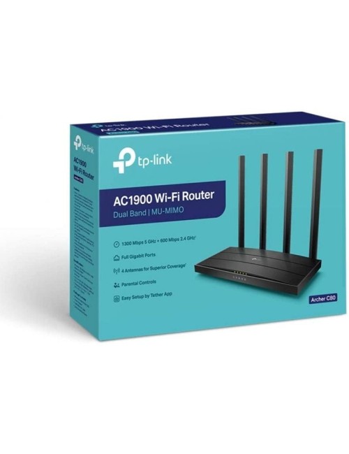 ROUTER TP-LINK ARCHER AC1900 DUAL BAND - 1300MBP