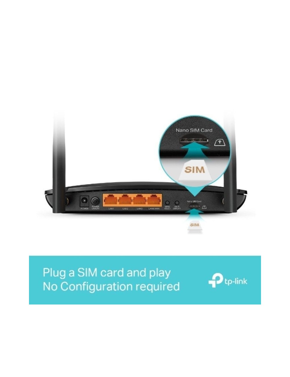 Router Inalámbrico 4G TP-Link Archer MR500 1200Mbps 2.4GHz 5GHz/ 2 Antenas/ WiFi 802.11a/n/ac - b/g/n