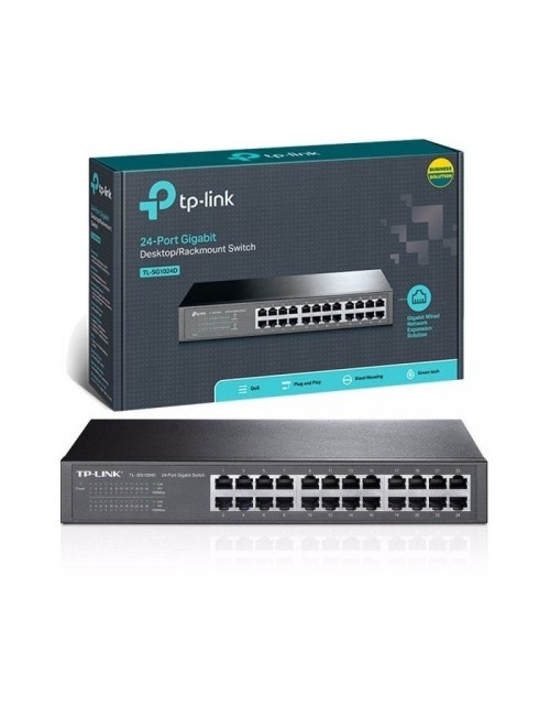 DESKTOP / RACKMOUNT SWITCH TP-LINK TL-SG1024D 24ports GIGABIT(TL-SG1024D)