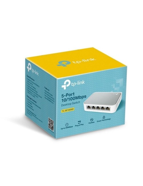 SWITCH TP-LINK 5 PORTS 10/100Mbps(TLSF1005D)
