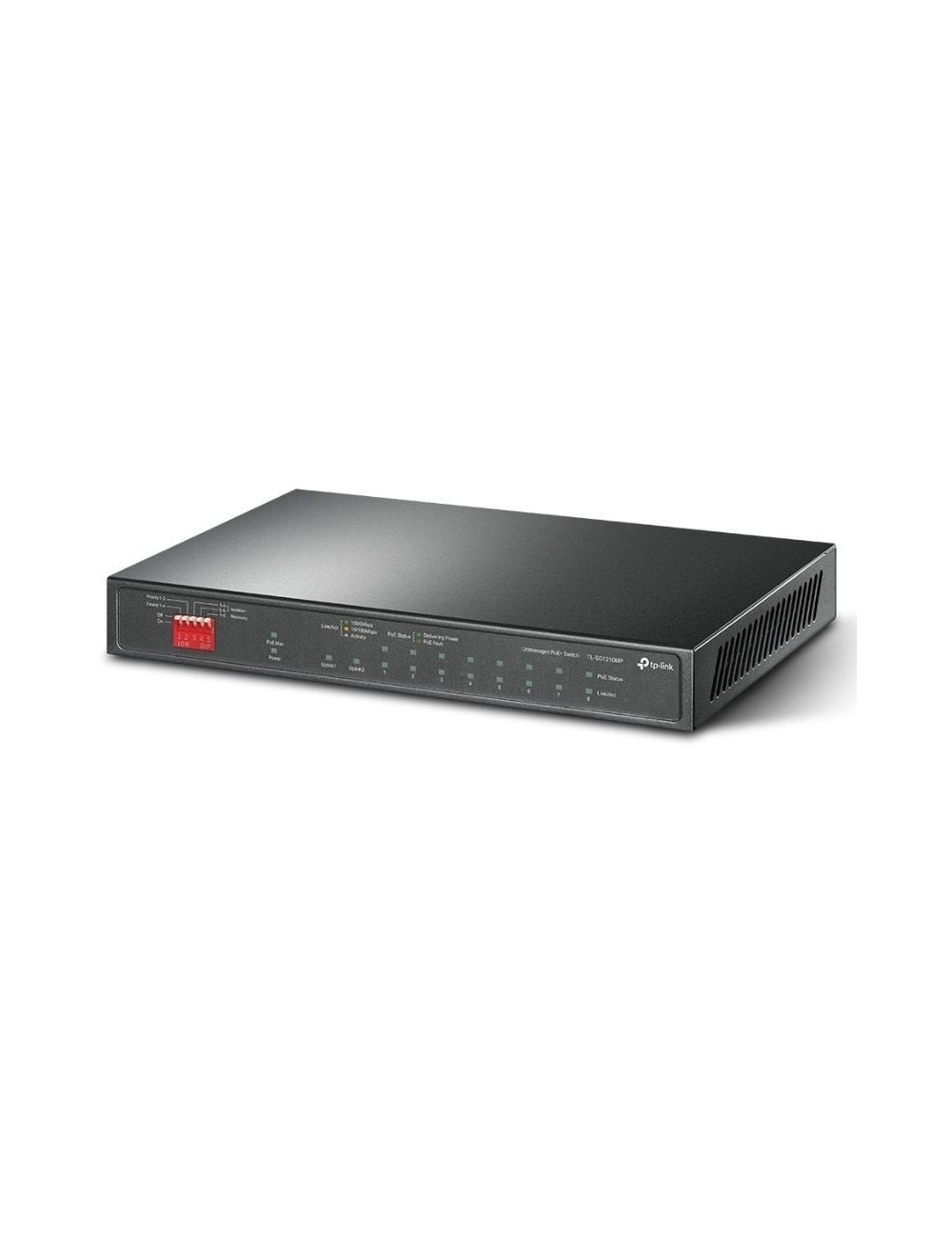 Switch TP-Link TL-SG1210MP 10 Puertos/ RJ-45 10/100/1000/ PoE+