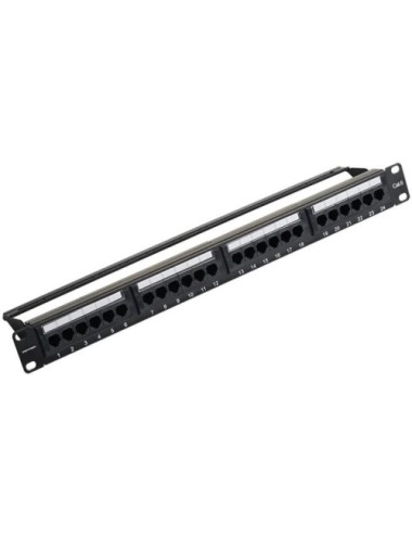 Patch Panel Aisens KGCB0/ 24 Puertos/ Cat.6