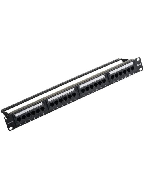 Patch Panel Aisens KGCB0/ 24 Puertos/ Cat.6