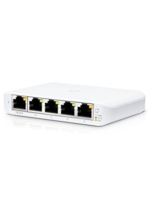 Switch Gestionado Ubiquiti USW-Flex Mini 5 Puertos/ RJ45 10/100/1000 POE