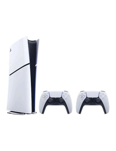 Consola Sony Playstation 5 - PS5 Slim Digital 825GB/ Incluye 2 Mandos Dual Sense/ Chassis E
