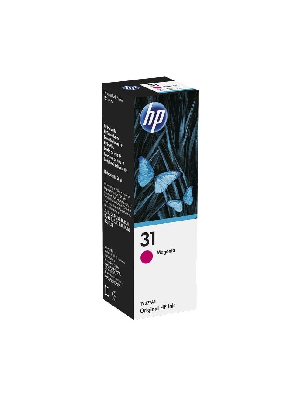 Botella de Tinta Original HP nº31/ Magenta