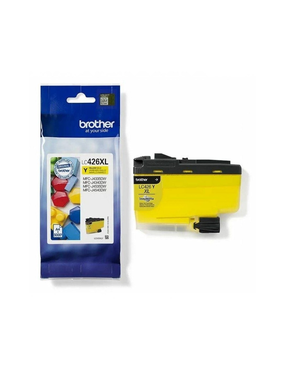 Cartucho de Tinta Original Brother LC-426 XL Alta Capacidad/ Amarillo