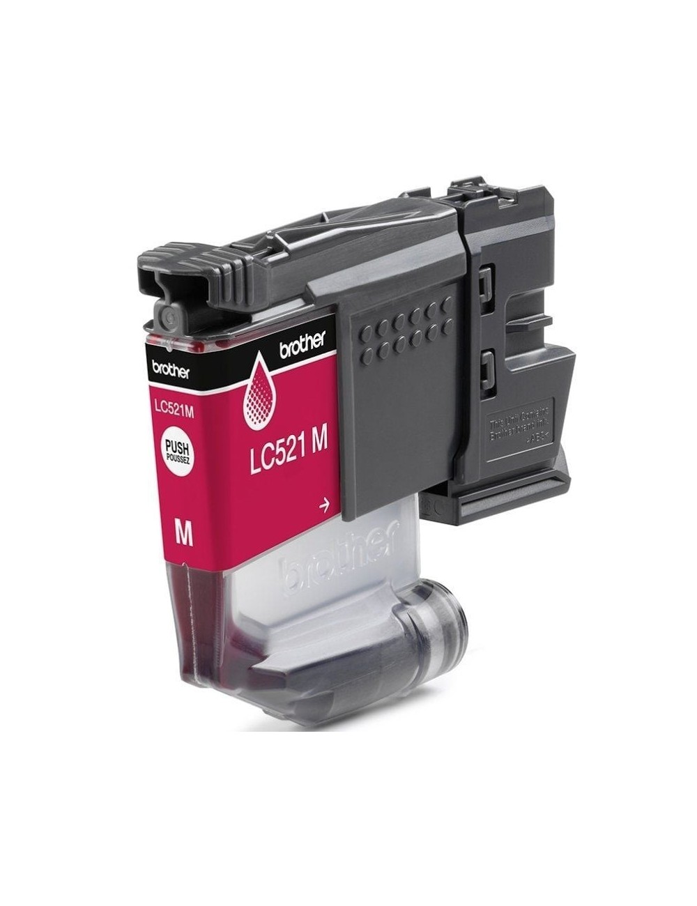 Cartucho de Tinta Original Brother LC521M/ Magenta
