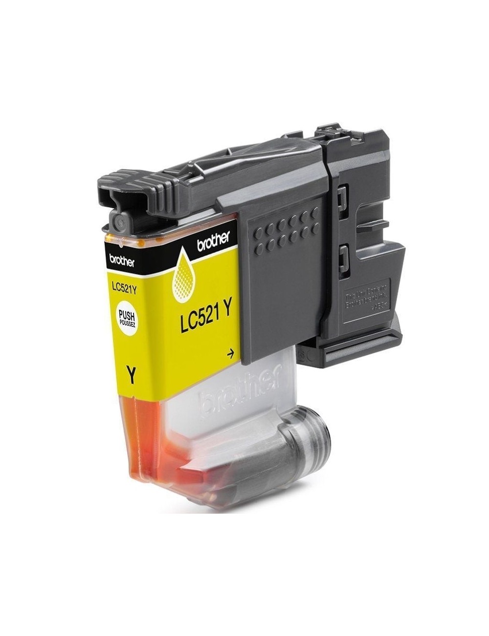 Cartucho de Tinta Original Brother LC521Y/ Amarillo