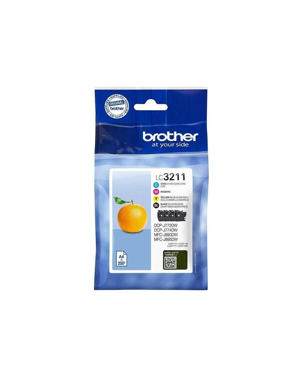 Cartucho de Tinta Original Brother LC-3211VAL Multipack/ Cian/ Magenta/ Amarillo/ Negro