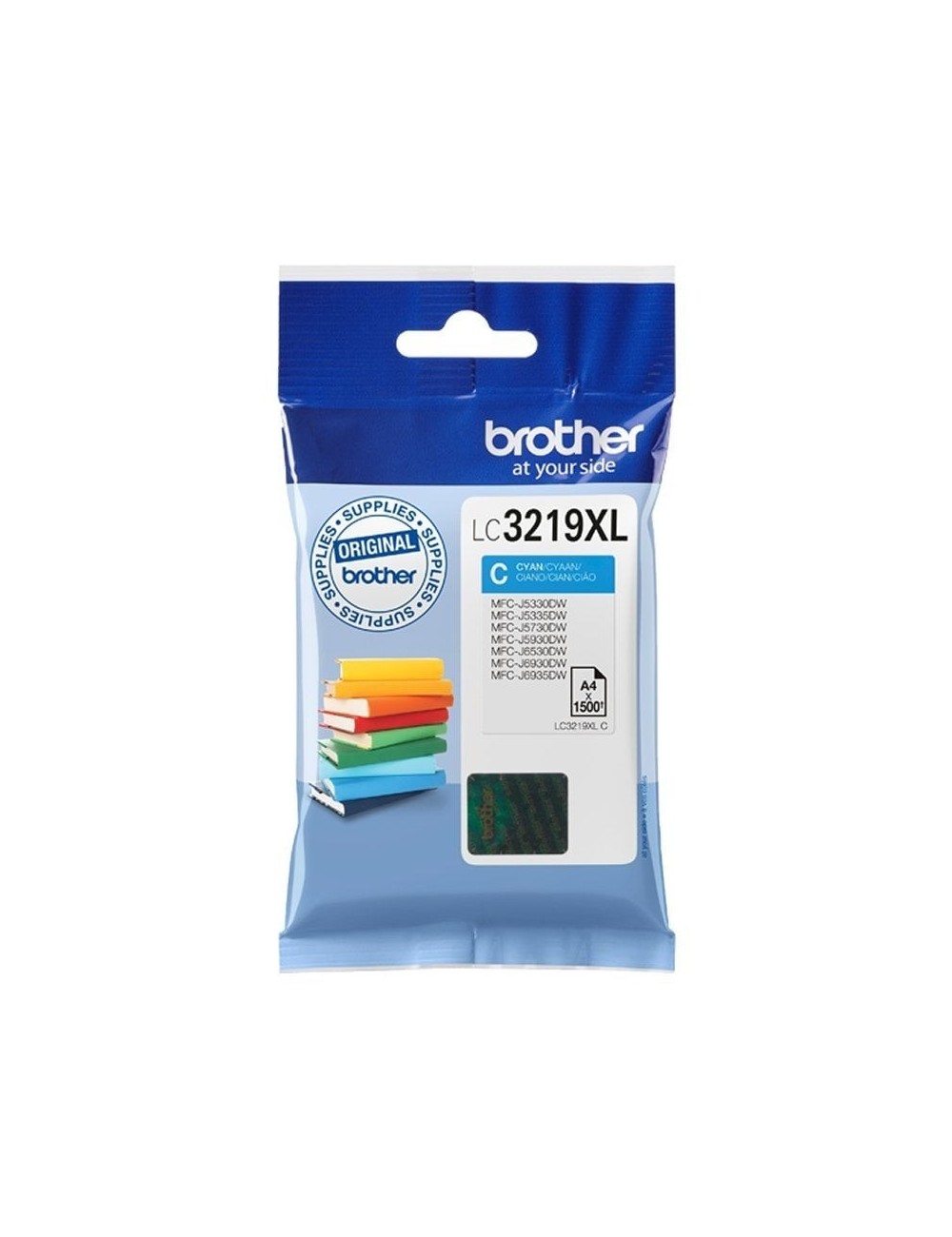 Cartucho de Tinta Original Brother LC-3219C XL Alta Capacidad/ Cian