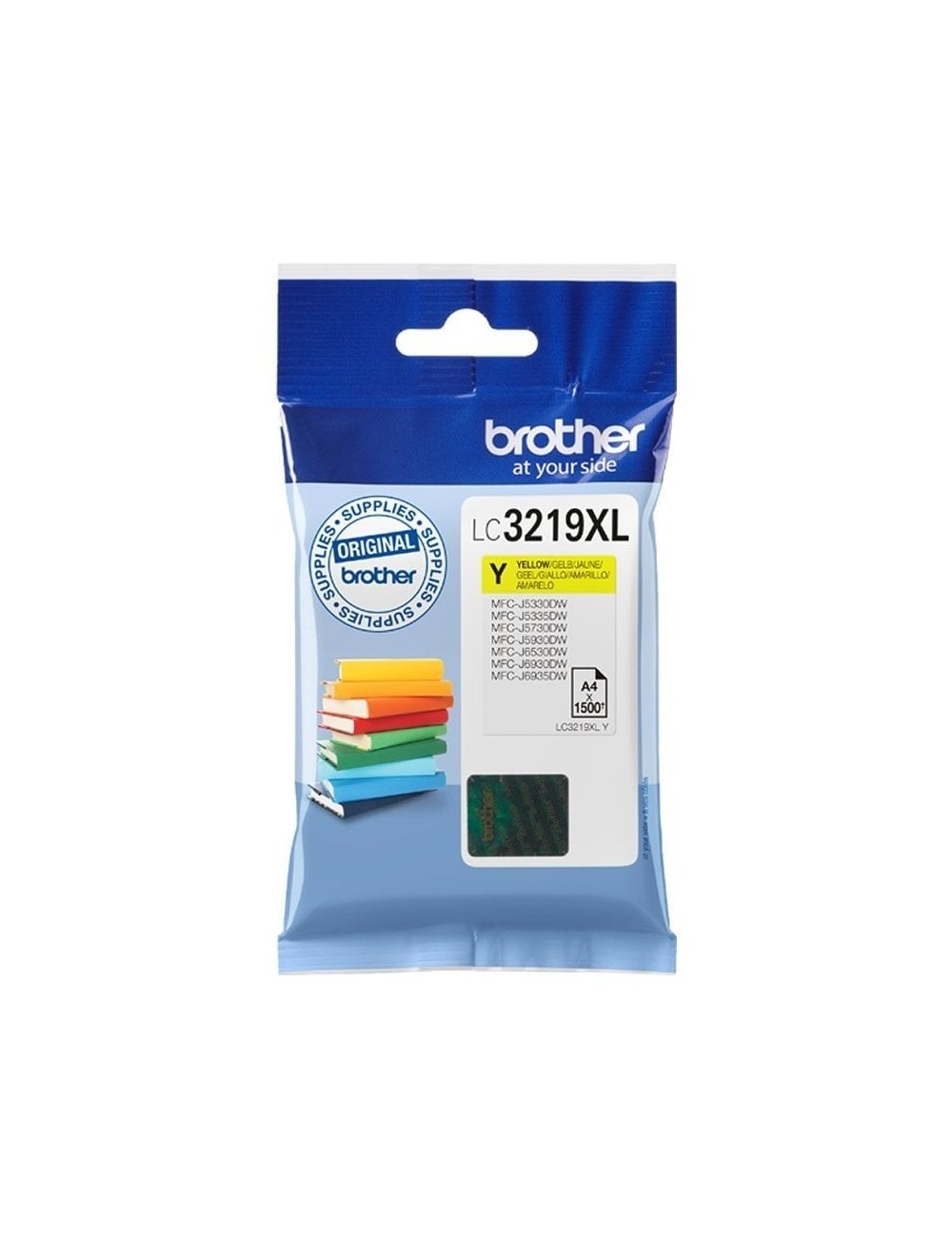 Cartucho de Tinta Original Brother LC-3219Y XL Alta Capacidad/ Amarillo