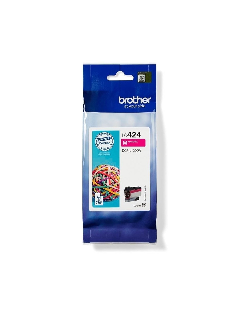 Cartucho de Tinta Original Brother LC424M/ Magenta