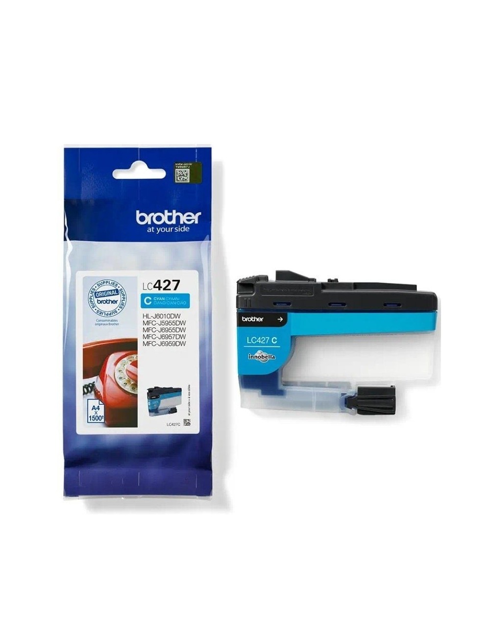 Cartucho de Tinta Original Brother LC-427/ Cian