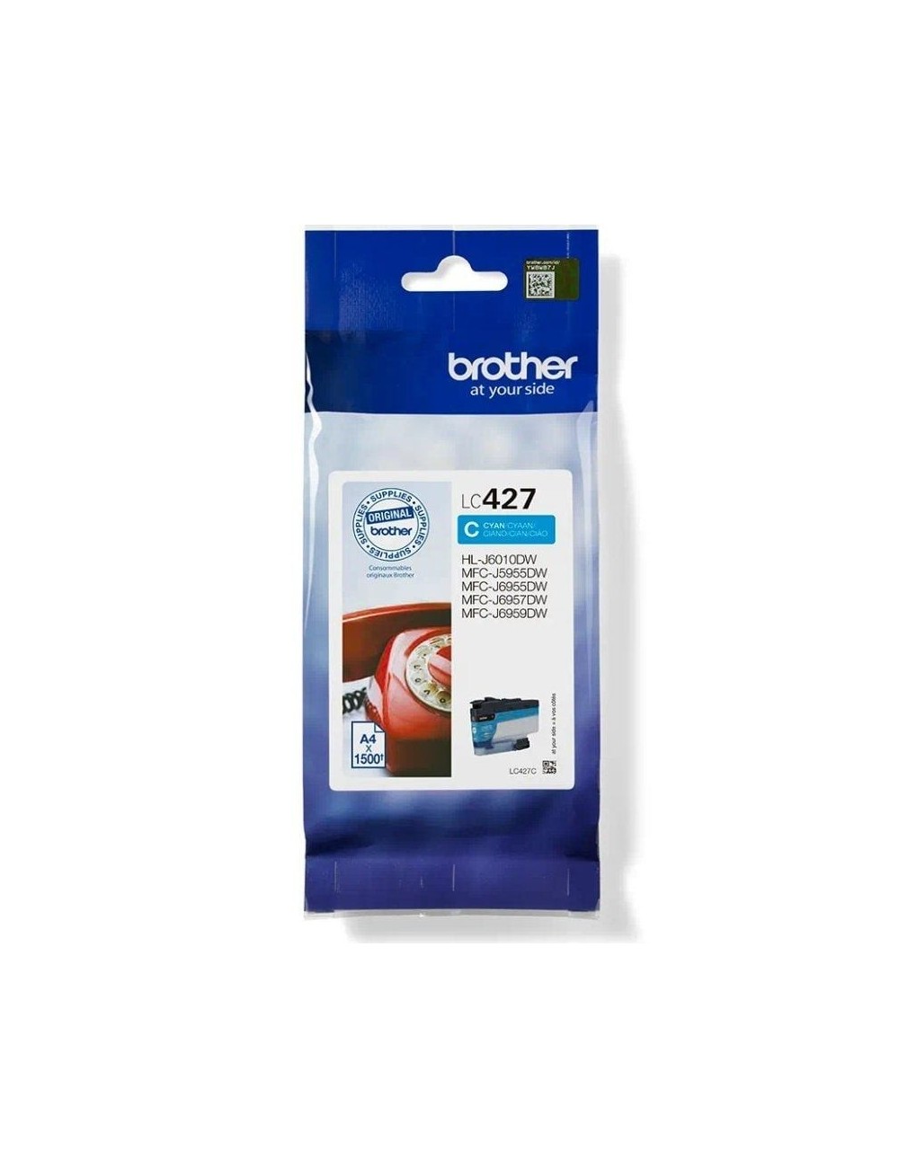 Cartucho de Tinta Original Brother LC-427/ Cian