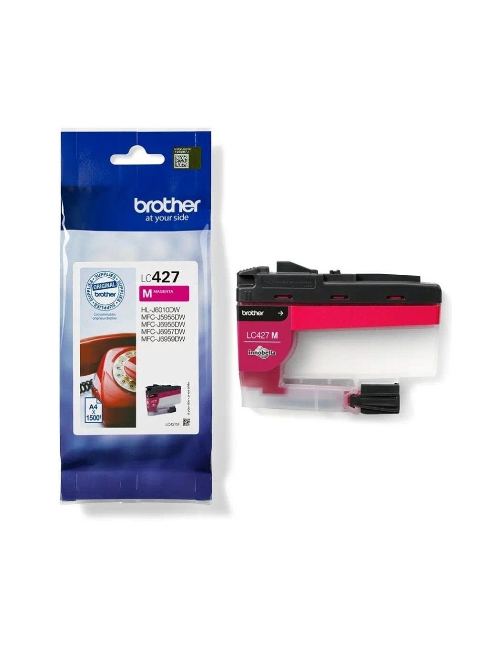Cartucho de Tinta Original Brother LC-427/ Magenta