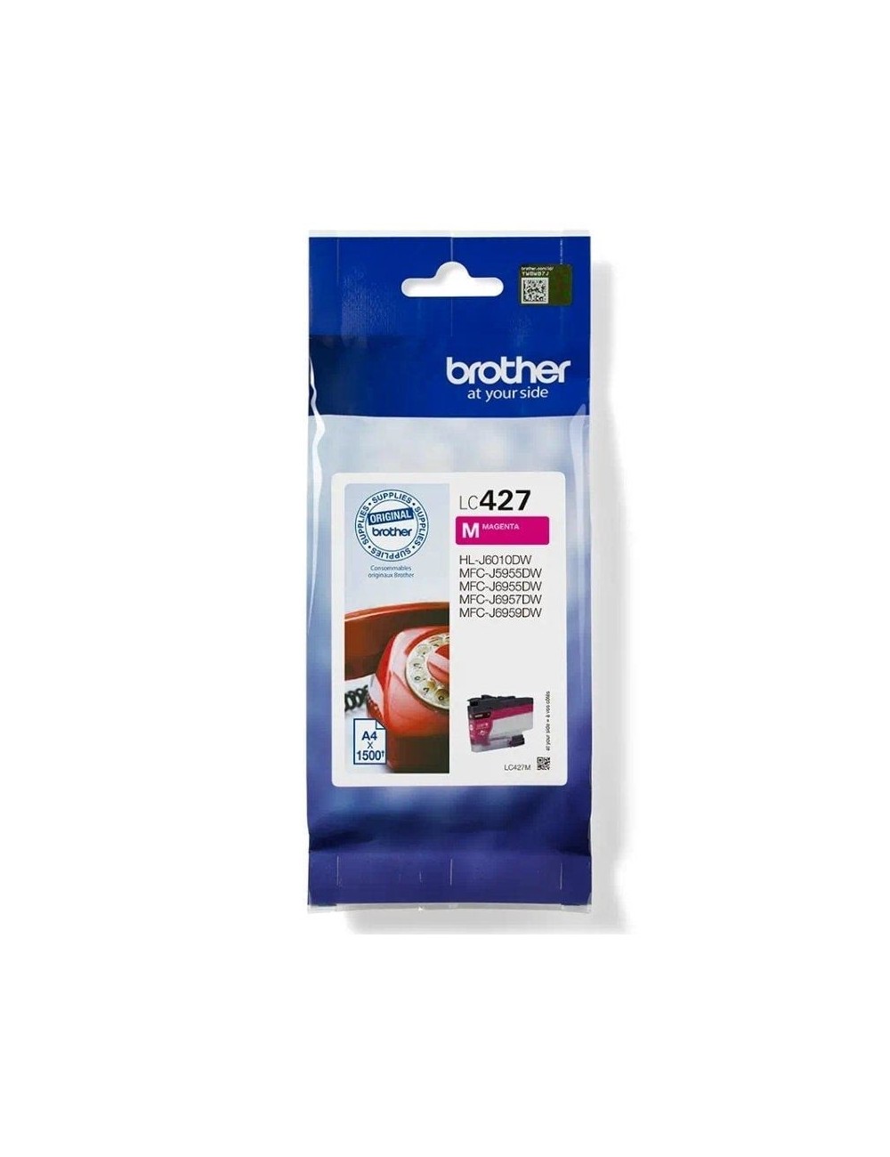 Cartucho de Tinta Original Brother LC-427/ Magenta