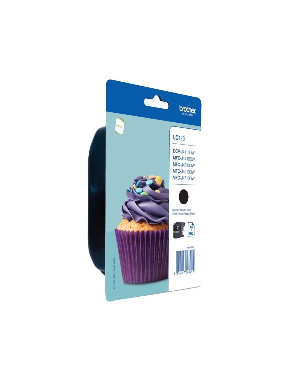 Cartucho de Tinta Original Brother LC-123/ Negro