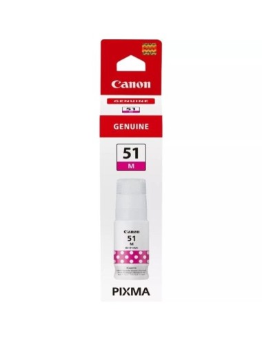 Botella de Tinta Original Canon GI-51/ Magenta