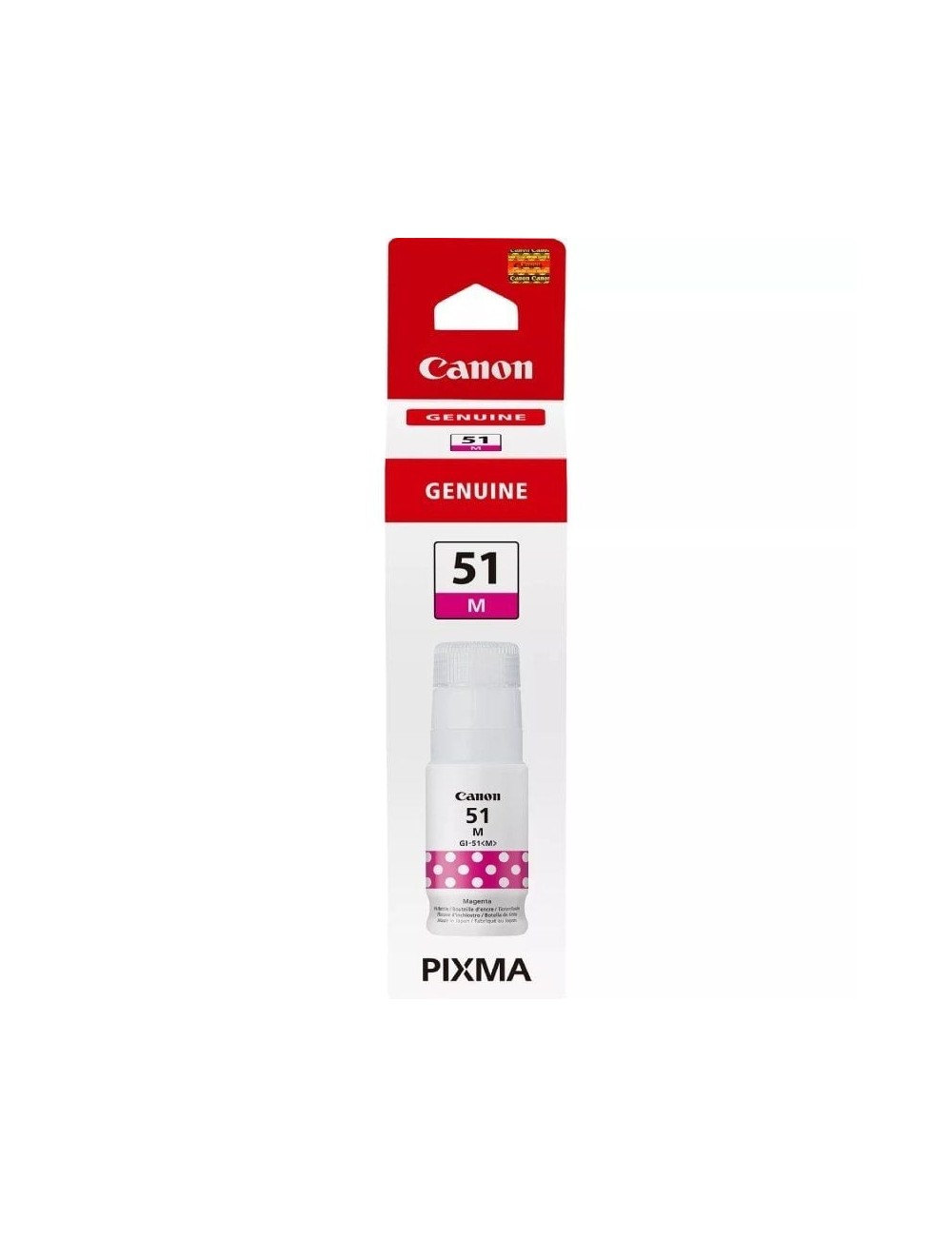 Botella de Tinta Original Canon GI-51/ Magenta