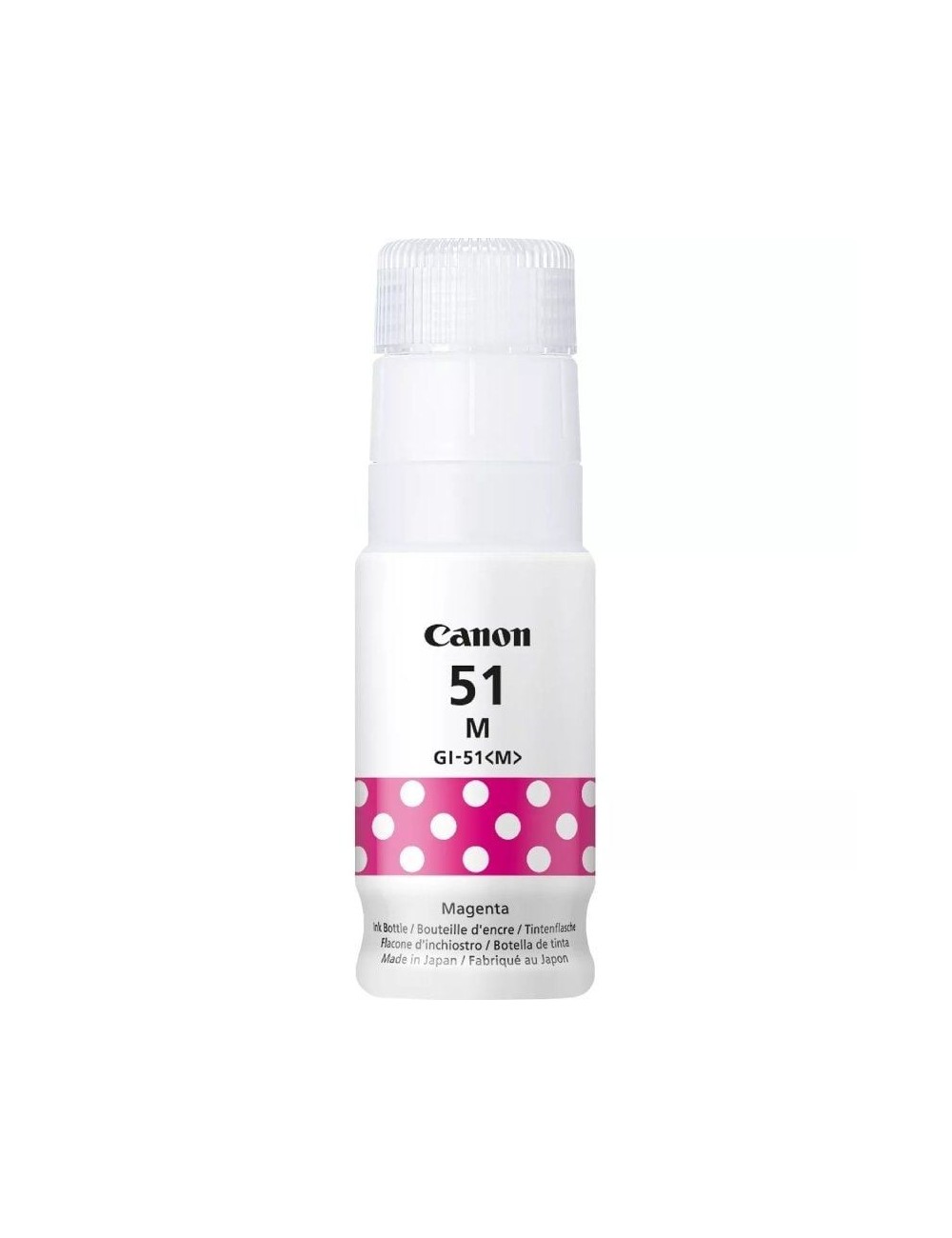 Botella de Tinta Original Canon GI-51/ Magenta