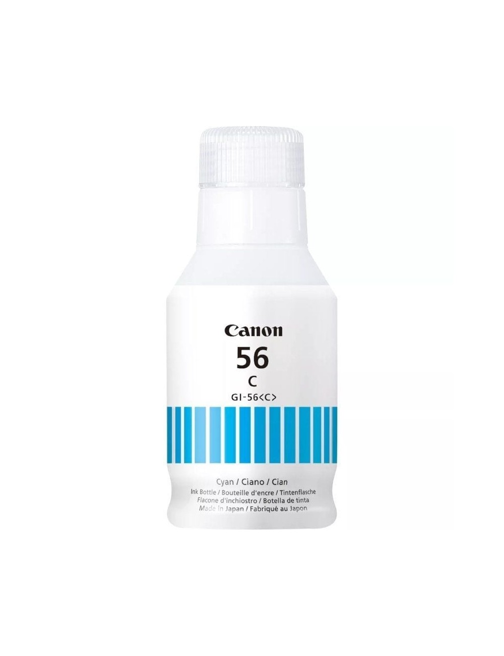 Botella de Tinta Original Canon GI-56/ Cian