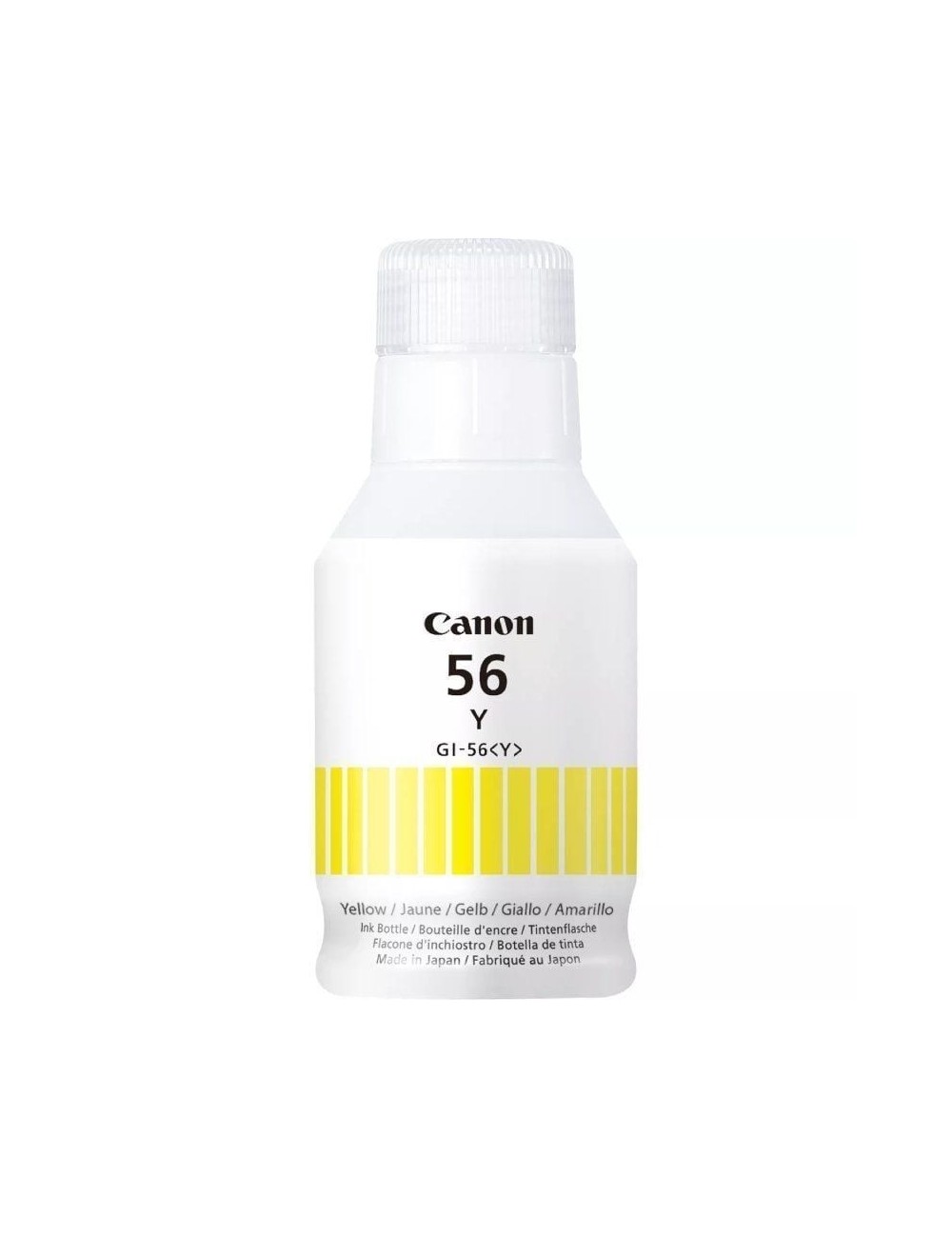 Botella de Tinta Original Canon GI-56/ Amarilla
