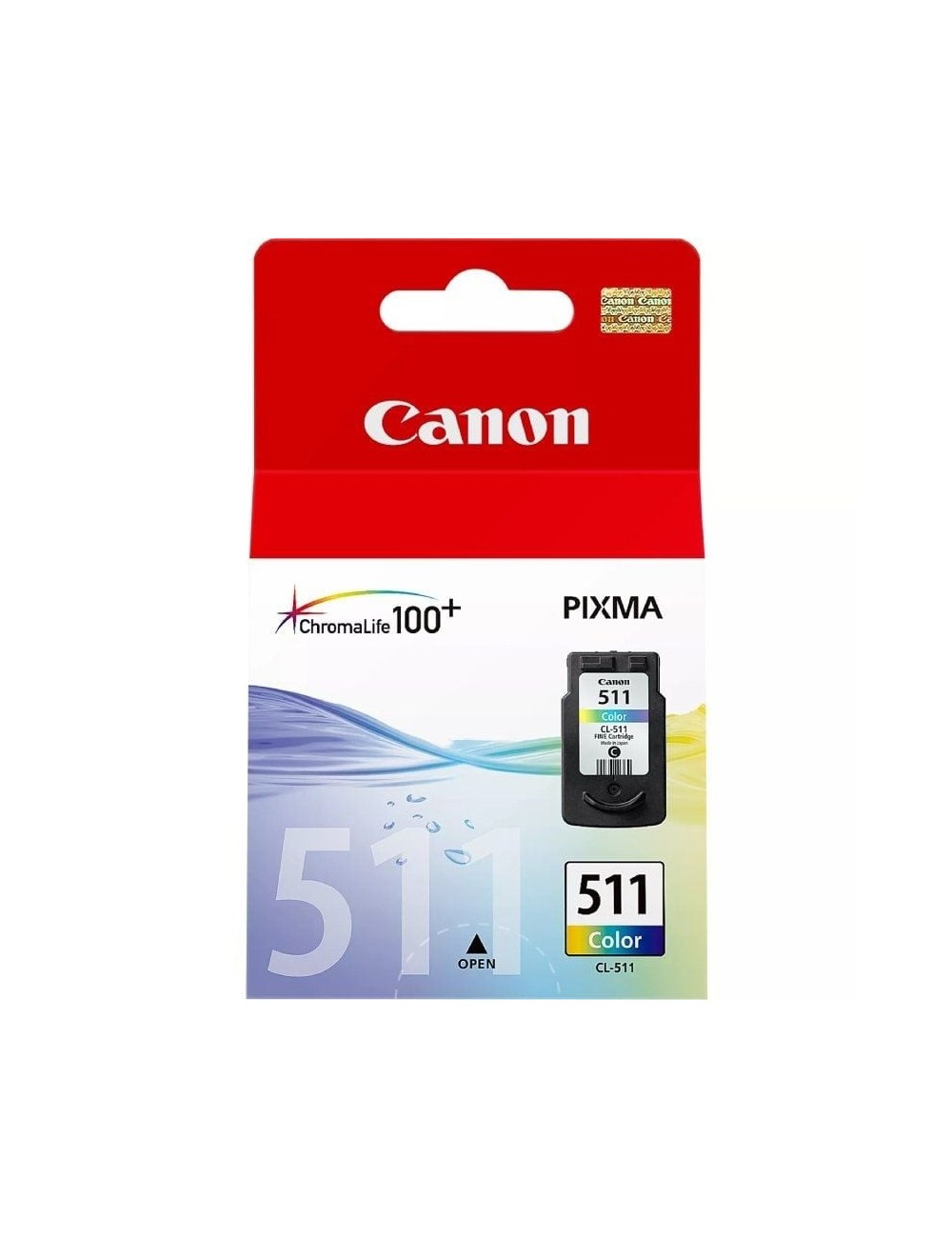 Cartucho de Tinta Original Canon CL-511/ Tricolor