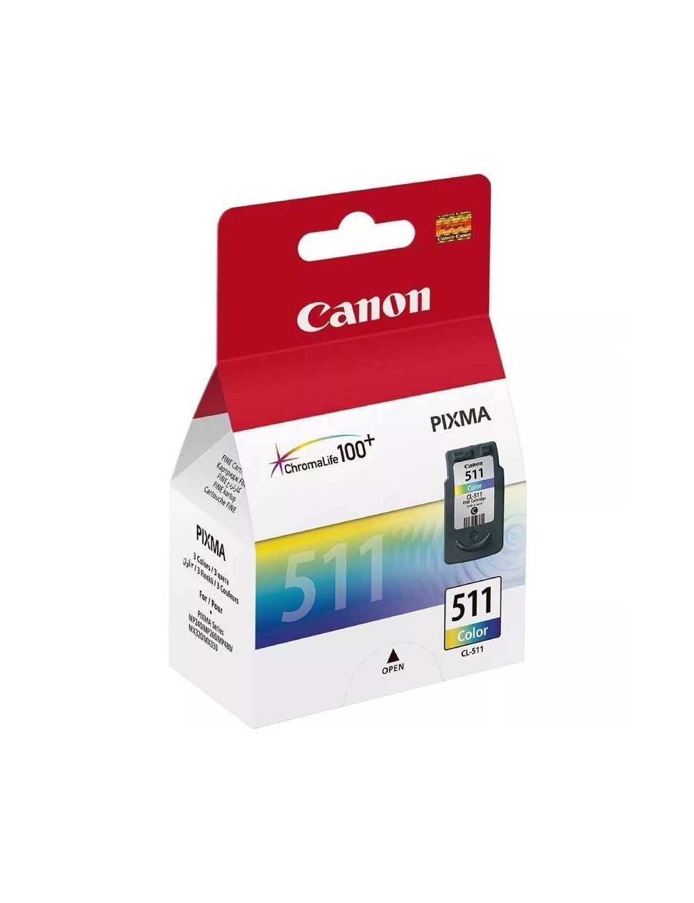 Cartucho de Tinta Original Canon CL-511/ Tricolor