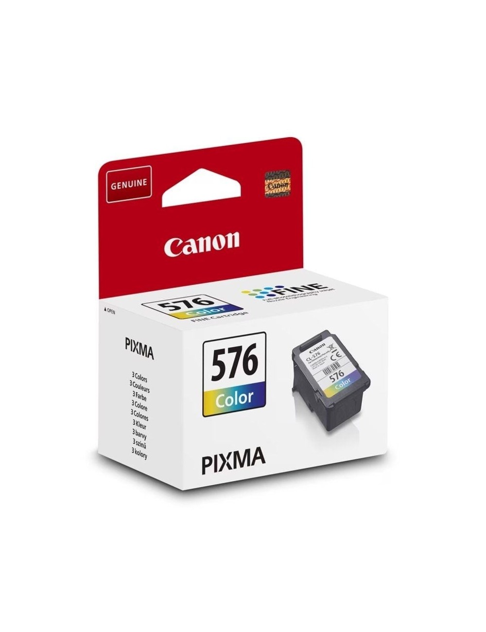 Cartucho de Tinta Original Canon CL-576/ Tricolor