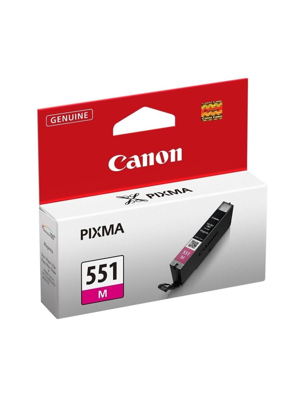 Cartucho de Tinta Original Canon CLI-551M/ Magenta