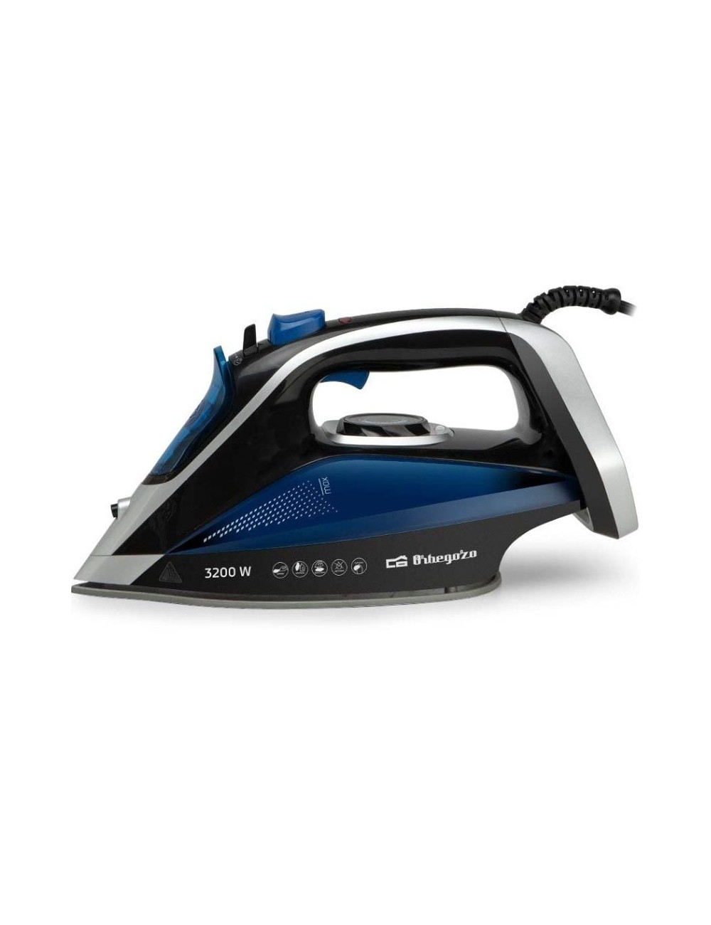 Plancha Orbegozo SV 3200/ 3200W/ Depósito 380ml