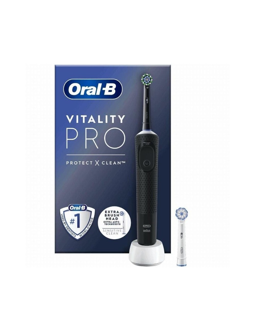Cepillo Dental Oral-B Vitality Pro/ Negro