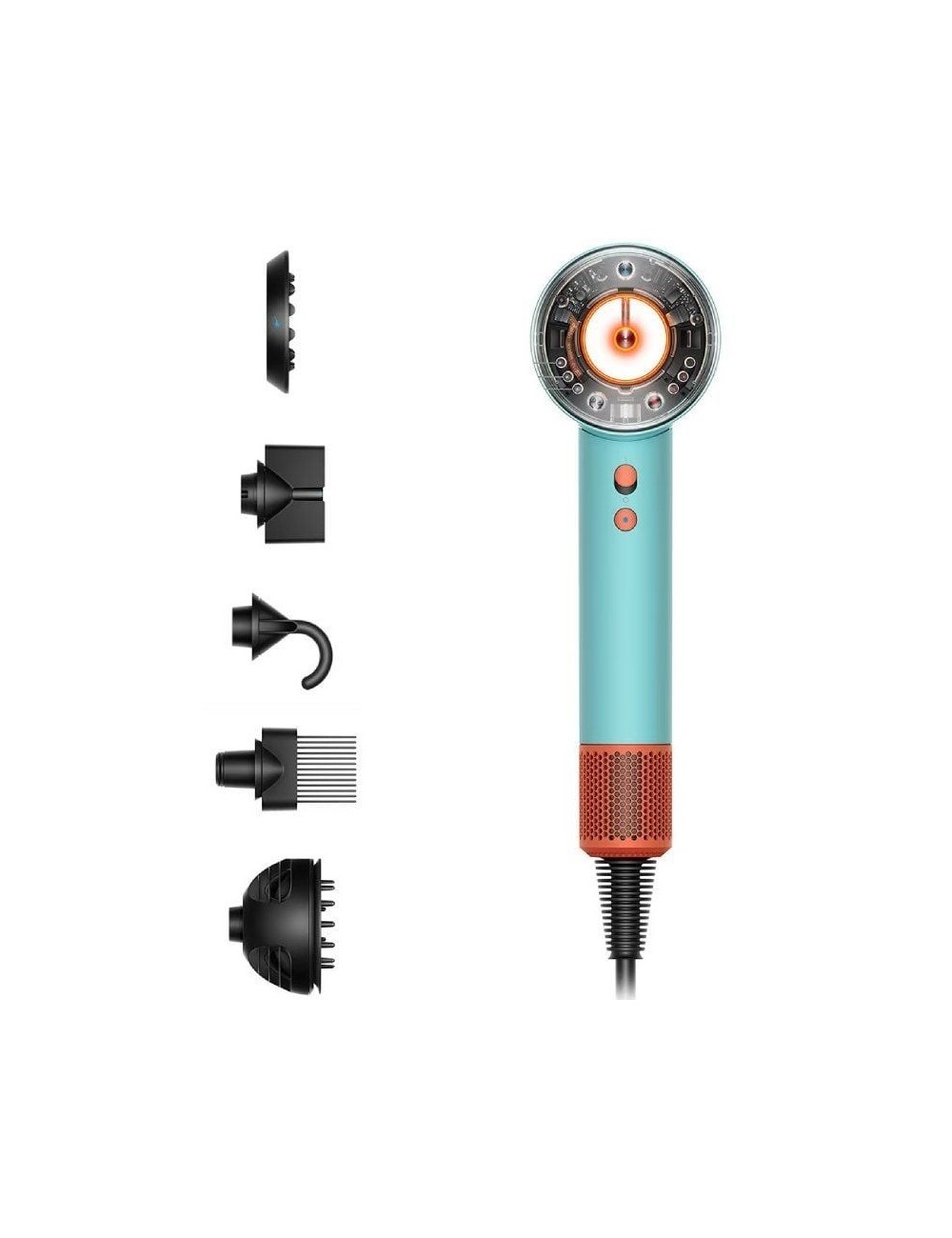 Secador Dyson Supersonic Nural/ 1600W/ Iónico/ Azul