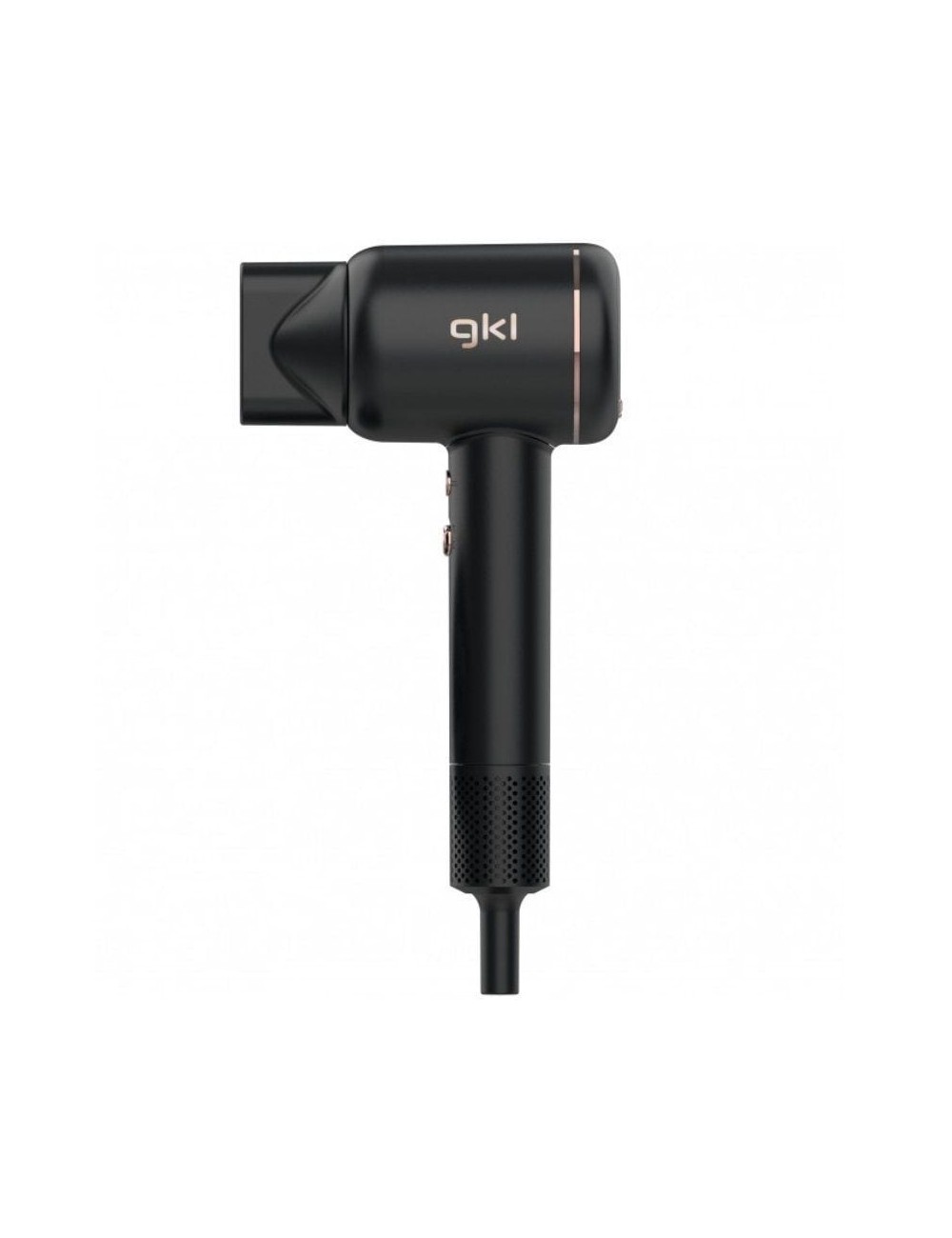 Secador GKL Onyx Smart/ 1600W/ Iónico/ Negro
