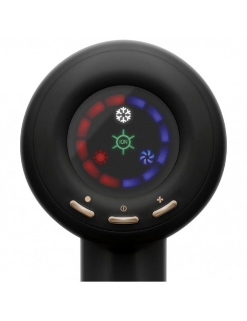 Secador GKL Onyx Smart/ 1600W/ Iónico/ Negro