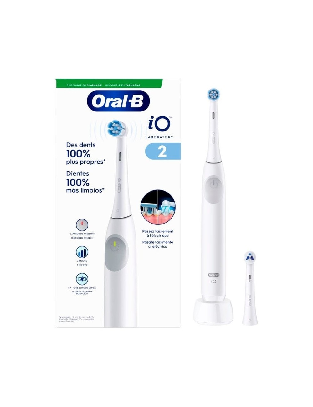 Cepillo Dental Oral-B iO Laboratory 2/ Blanco