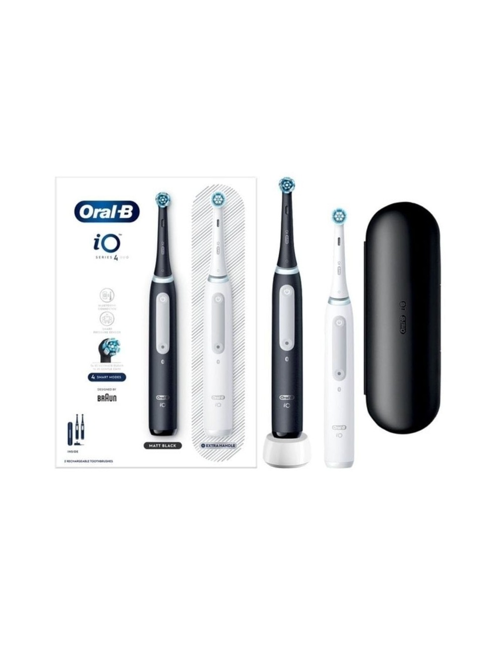 Cepillo Dental Oral-B iO Series 4 Dúo/ Incluye Funda
