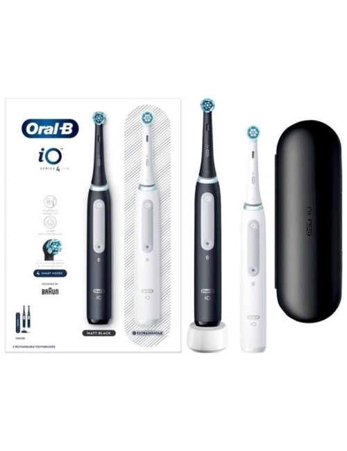 Cepillo Dental Oral-B iO Series 4 Dúo/ Incluye Funda