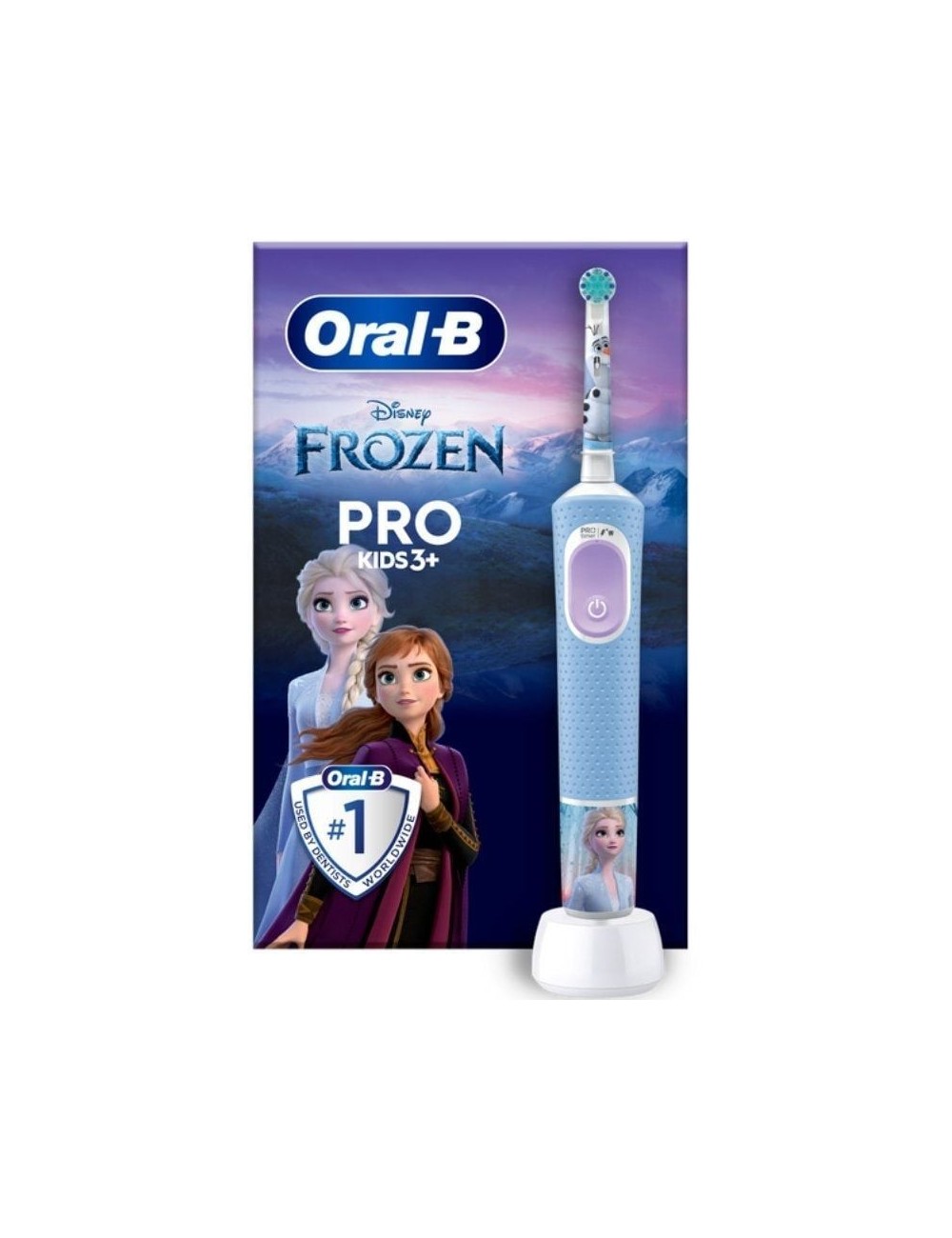 Cepillo Dental Oral-B Pro Kids 3 Frozen/ Incluye 1 Recambio