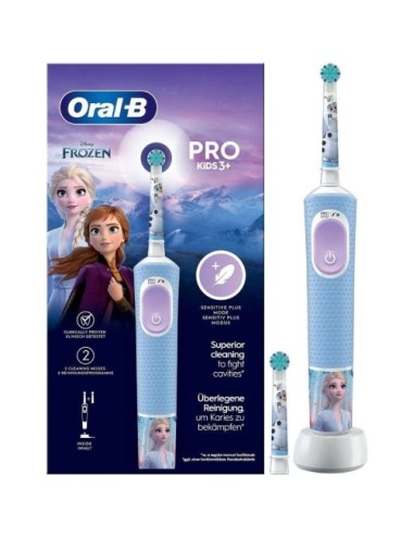 Cepillo Dental Oral-B Pro Kids 3 Frozen/ Incluye 1 Recambio