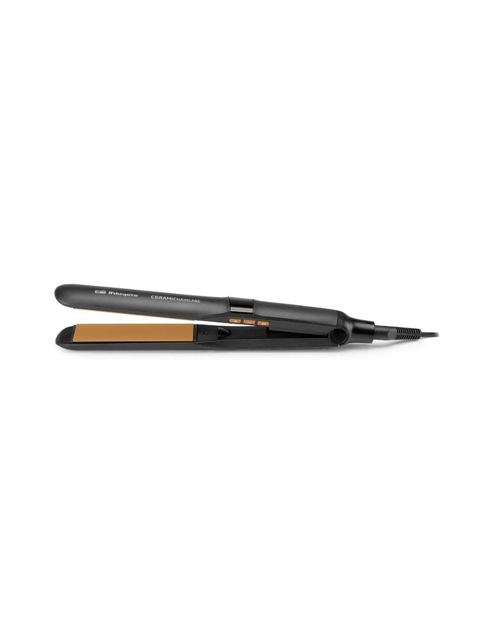 Plancha para el Pelo Orbegozo PL 3510/ Iónico/ Negra