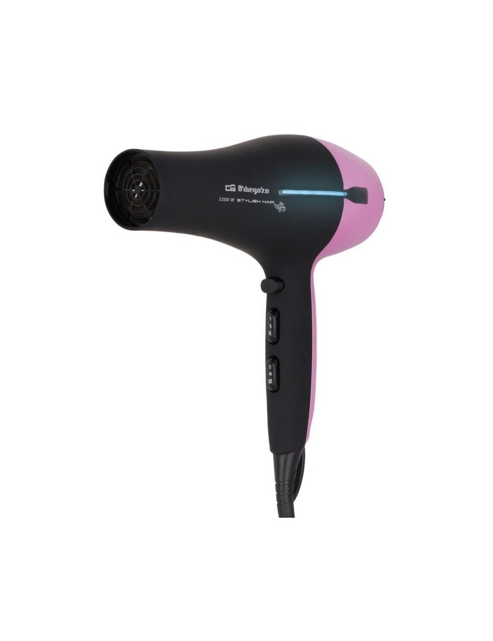 Secador Orbegozo SE 2320/ 2200W/ Negro y Lila