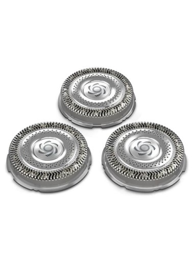Cabezal de Reemplazo para Afeitadora Eléctrica Philips SH91/ Pack 3