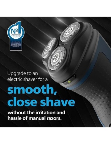 Afeitadora Philips Wet and Dry S1151/ con Batería