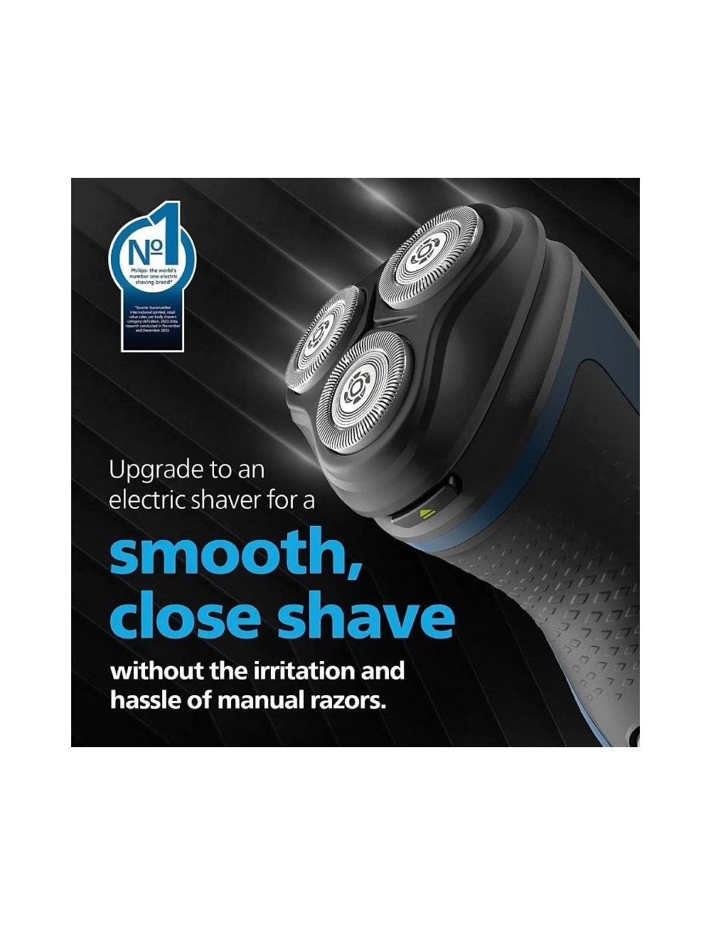 Afeitadora Philips Wet and Dry S1151/ con Batería