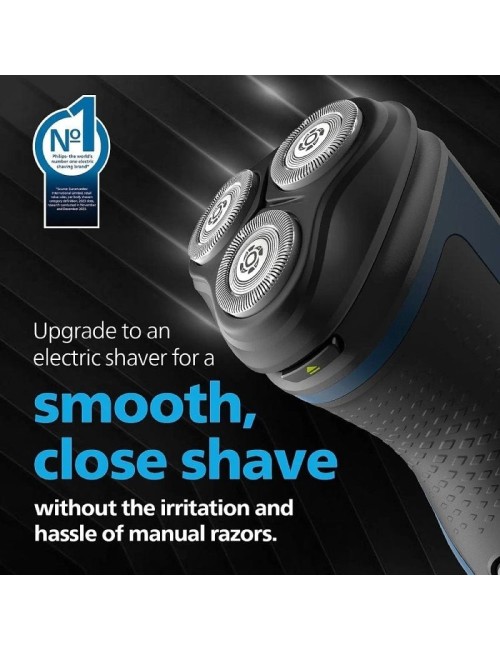 Afeitadora Philips Wet and Dry S1151/ con Batería