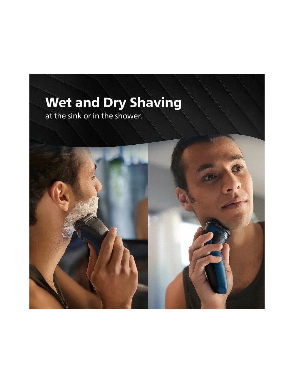 Afeitadora Philips Wet and Dry S1151/ con Batería