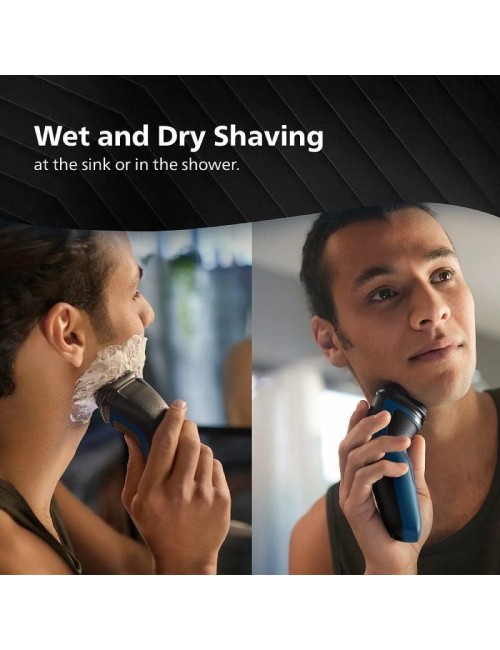 Afeitadora Philips Wet and Dry S1151/ con Batería
